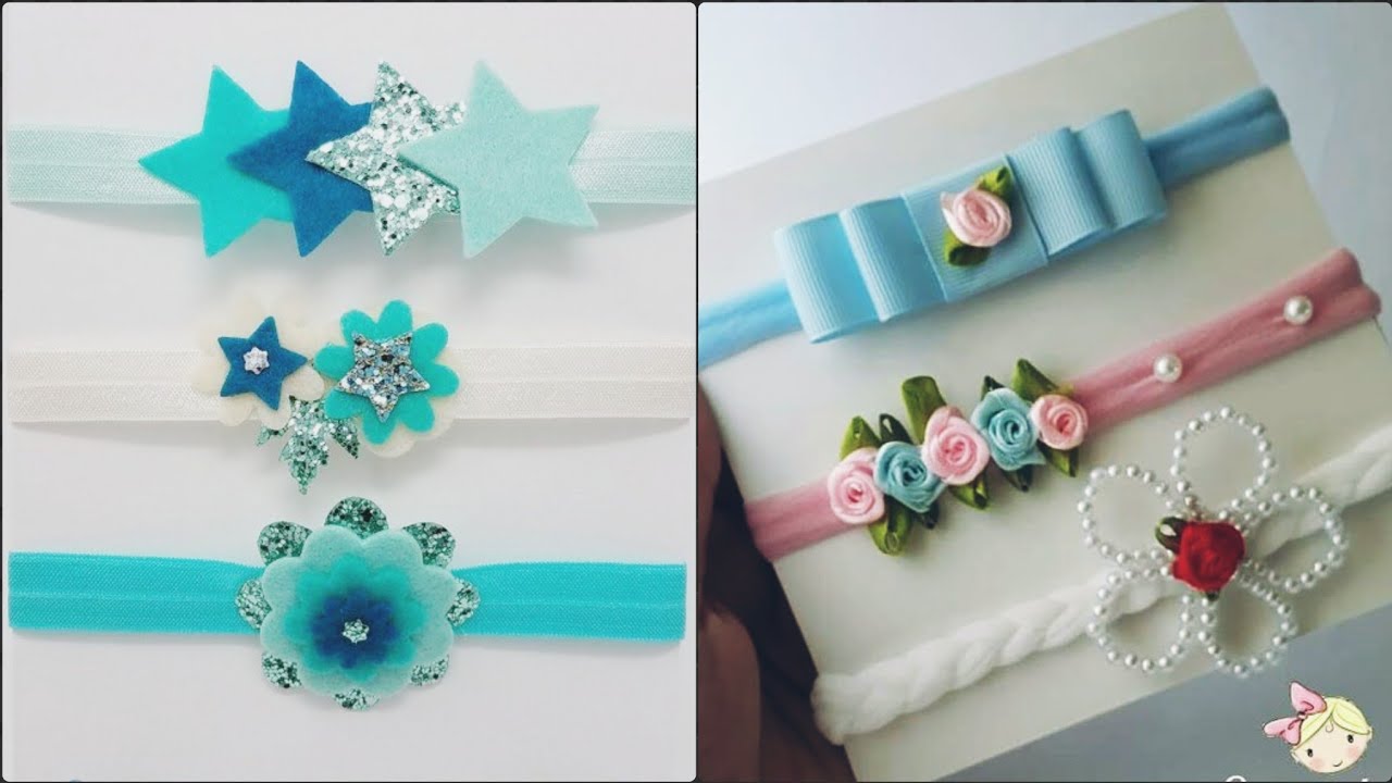 Beautiful and Stylish hair band/ how to make baby hair band for kids