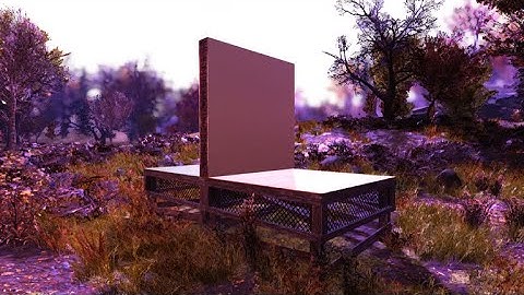 Fallout 76 Tips and Tricks | How to Build Double Sided Walls