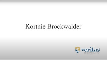 Kortnie Brockwalder - VSA Teacher Introduction Video