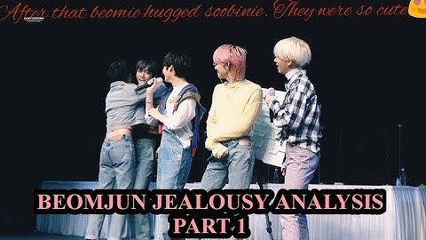 Beomjun Jealousy Analysis - Jealous moments of Yeonjun -Part 1