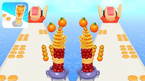 Pancakd Run Games All Levels Walkthrough Gameplay iOS,Android Relaxing Video Update Level #Shorts