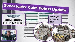 Genestealer Cults Points Update