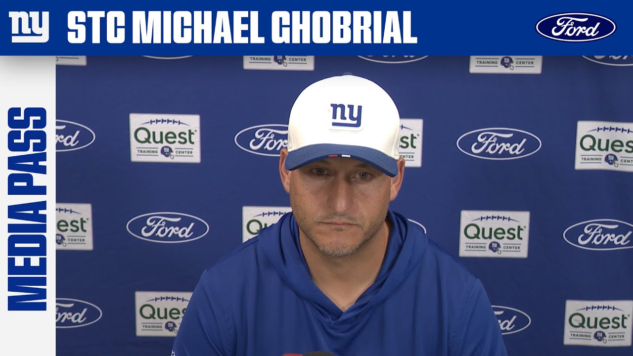 Michael Ghobrial on Beaux Collins: "He's bought in completely" | New York Giants