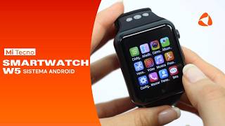 ⌚W5 Smartwatch Demo and Usage📲