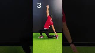HOW TO DIAGONAL LUNGE / STRETCH  #becomegreaterthan #functionaltraining #personaltraining #fitness