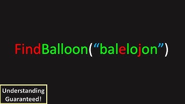 Can You Detect the Word Balloon? (LeetCode 1189: Maximum Number of Balloons)