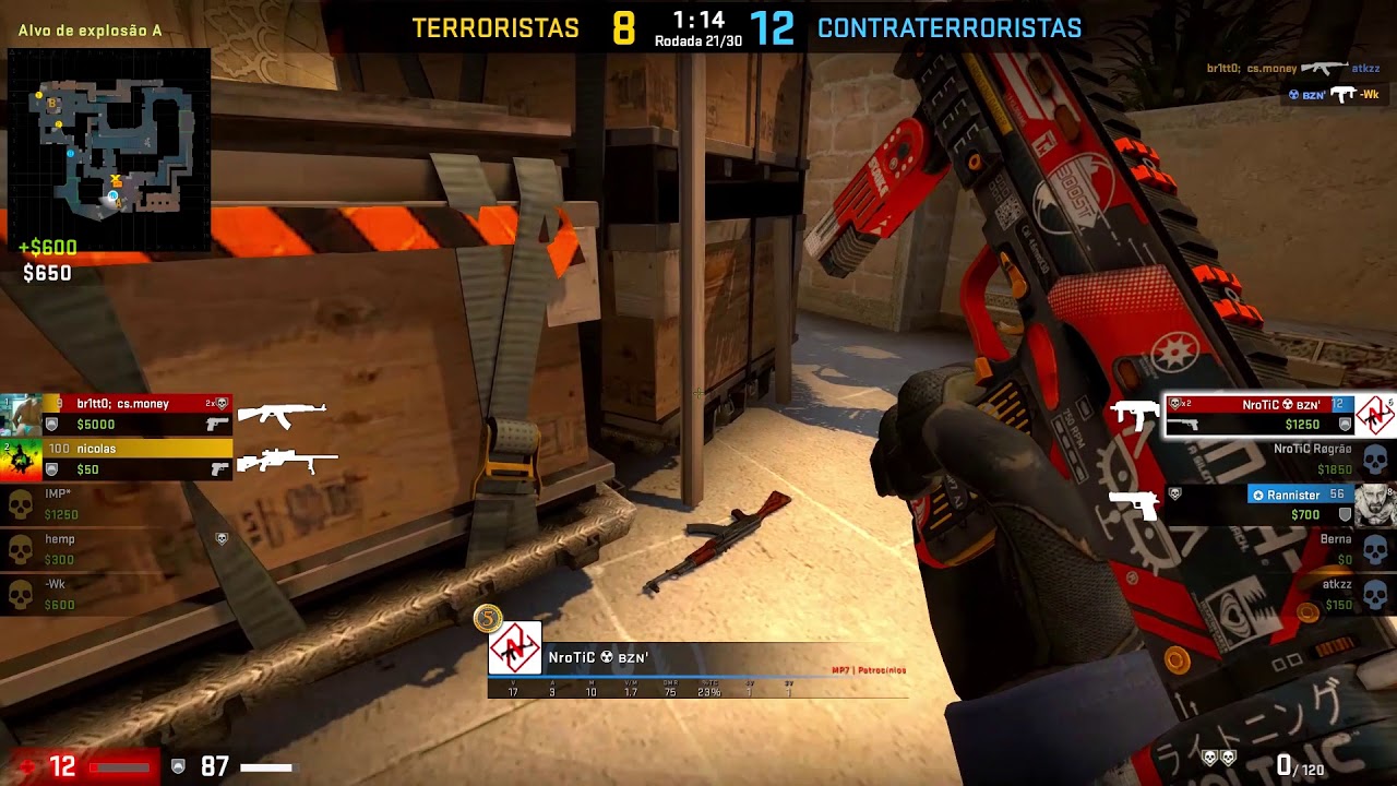 Clutch no round forçado