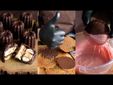 ASMR  Delicious Chocolate sweets days 18 asmr cooking chocolate
