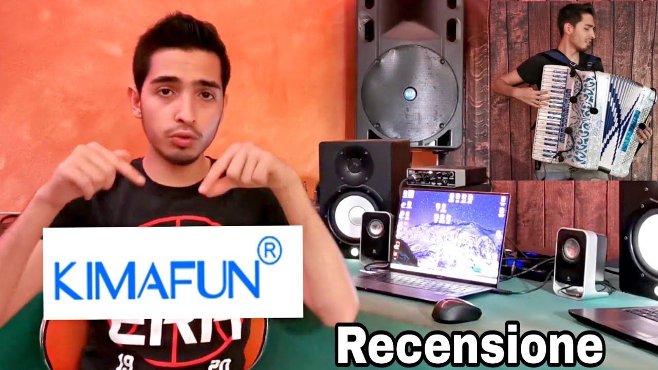 kimafun | Recensione & Unboxing MICROFONI wireless (Accordion e Organetto) - Antonio Tanca