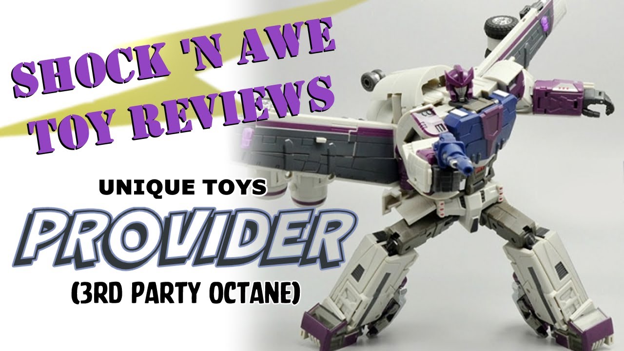 Unique Toys Y-01 Provider (非正規トランスフォーマー) Unique Toys Y-01 Provider - Toy Review - YouTube