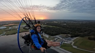 Another Incredible Sunset Flight. 'PARAMOTOR' by Chucky Wright 3,185 views 4 months ago 14 minutes, 2 seconds