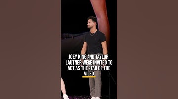 Performing with Taylor is like getting in the ice-berg #taylorswift #icanseeyou #joeyking