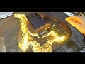 I Built  magma guitar with epoxy resin and glass.【chapter1】