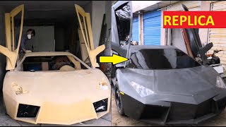 Homemade | Lamborghini Reventon REPLICA | Build Time Lapse.