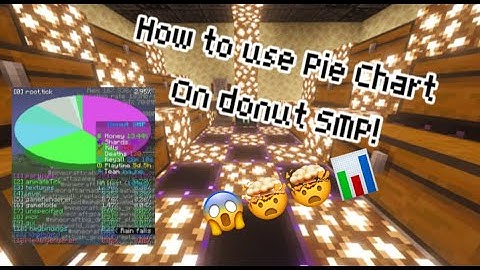 How raid bases using Pie Chart in Minecraft - Donut SMP!