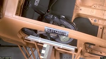 Cybex Aton Q + база isofix | ADAC 2014 | краш-тест боковой