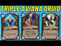 A legendary game of hearthstone triple aviana druid