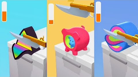 Perfect Slices Of All ⚫🏚️ All Levels Gameplay Walkthrough Android iOS | CHILL HUB