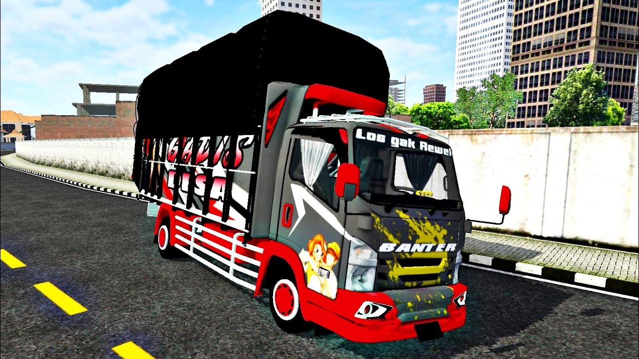 Mod Truck New Rollis Livery  Gadis Desa Mod Bussid  
