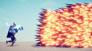 THOR vs EVERY GOD - Totally Accurate Battle Simulator TABS