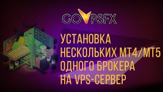 Установка нескольких МТ4/MT5 одного брокера на VPS-сервер