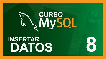 CURSO RAPIDO de MYSQL 2020 # 8 🛢️ INSERTAR DATOS