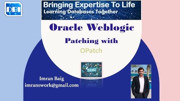 DBI - Patching WebLogic 12c or Oracle Fusion Middleware (OFM) 12c with OPatch