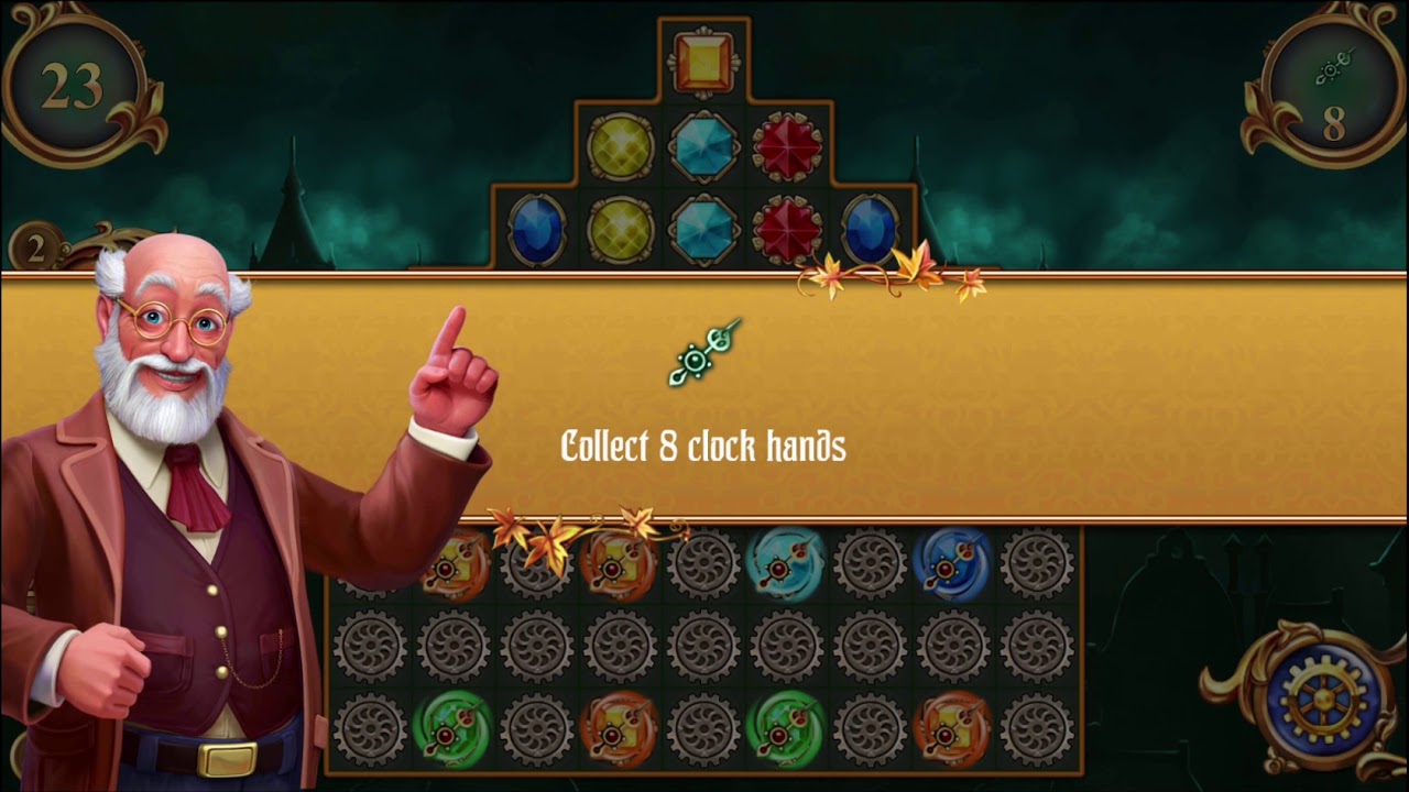 Clockmaker Match 3 Mystery Game Stables Level 1 5 Gameplay