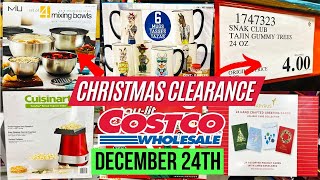 🔥COSTCO NEW CHRISTMAS CLEARANCE FINDS (DECEMBER 24TH):🚨HUGE SALE & CLEARANCE EVENT!!!