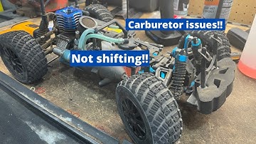 Trying to fix problems with my HSP nitro rally car!!!