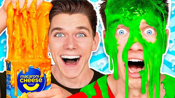 Mystery Wheel of Slime Challenge 2 w/ Funny Satisf...