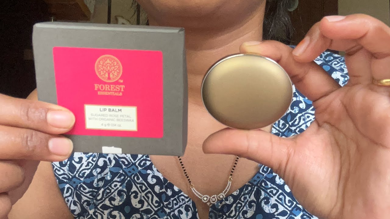 Forest Essential Rose Lipbalm Review|| Sugared Rose Petal ||