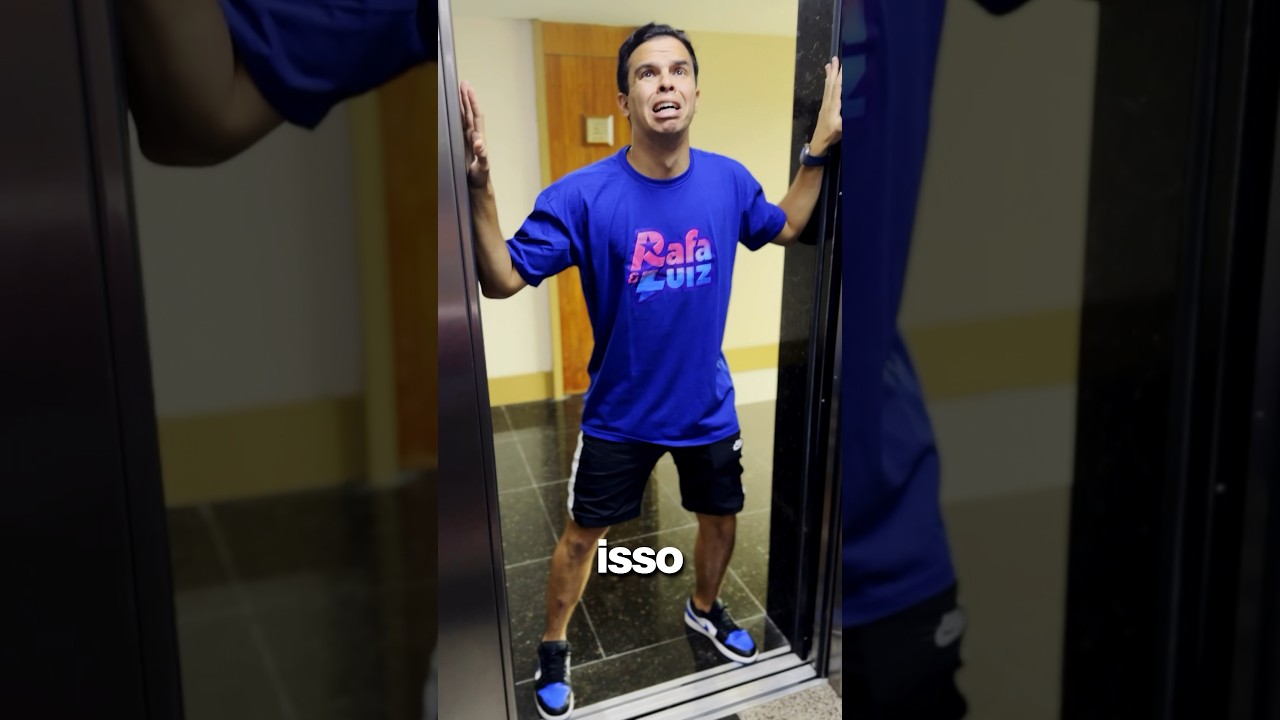 MEDO DE ELEVADOR! 