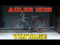 VINTAGE BICYCLE | ADLER 3G 1936 MODEL | RESTORATION