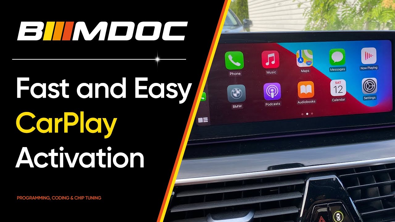 BMW Apple Carplay FULLSCREEN + EASY UNLOCK - Easy Bimmer Coding