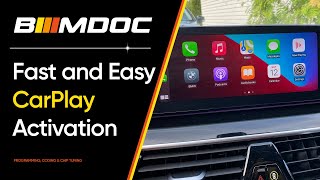 New Fast, Cheap and Easy BMW CarPlay DIY activation method!