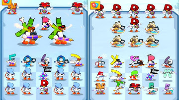 Merge Alphabet Monster, Hardest Level Ever, Merge Battle Game