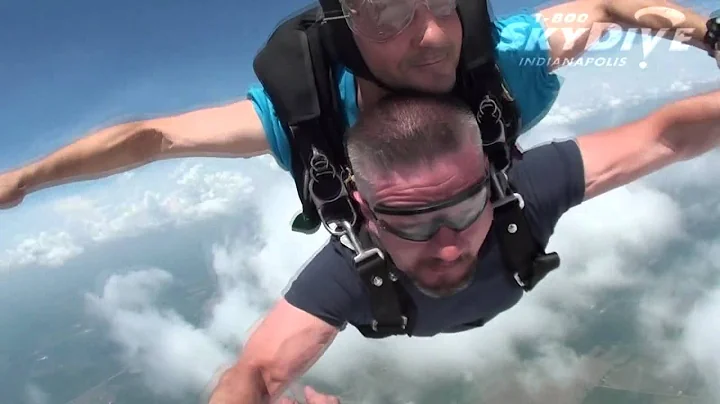 Delbert Savage's Tandem skydive!