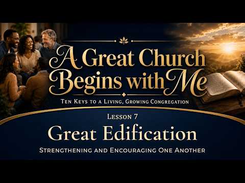 Great Edification: Strengthening and Encouraging One Another
