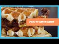 "Pretty Girls Cook" Fried Chicken Waffle sandwich, Island Gyal...[JLJupiter TV]