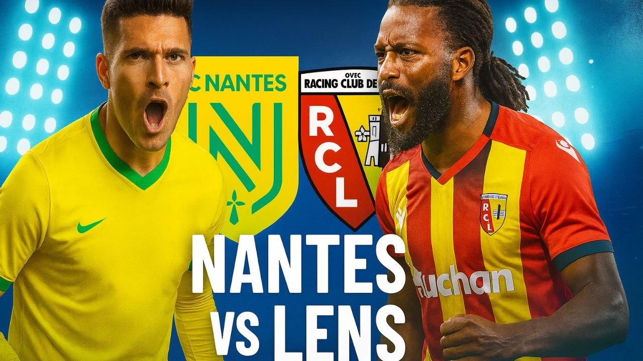 🔴 NANTES - LENS /choc des extreme ! ( fcn vs rcl ) | LIGUE 1 - LIVE ...