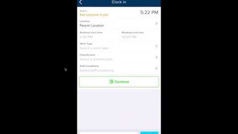 Mobile Clocking In/Out Demo - Employment Hero
