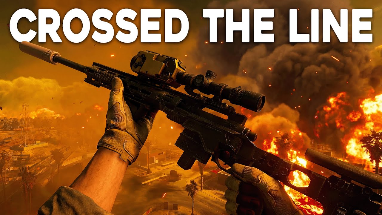 You should get BANNED for this in Battlefield Redsec...