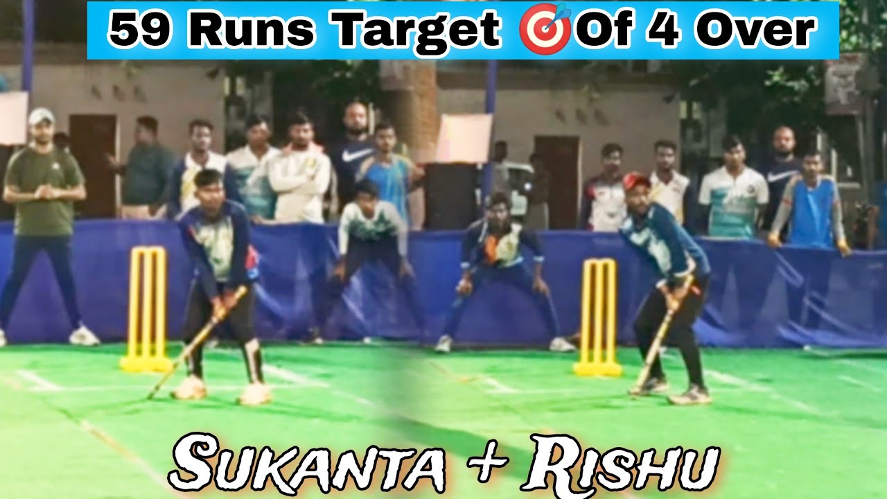 " Bisal, Sukanta, Rishu & Debesh " - Batting 💥 59 Run Just 24 Ball 💥🏏 Ossowm Batting 🔥 Rode Cricket🏏