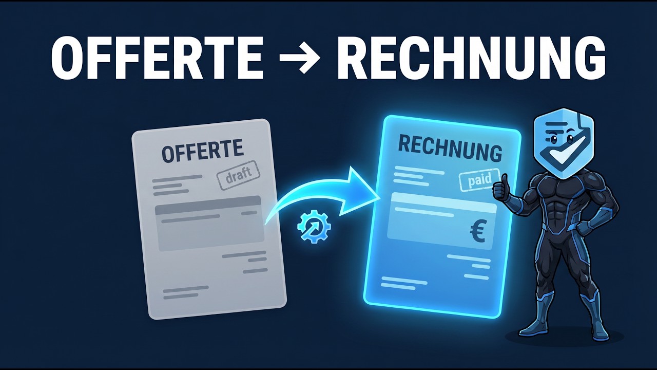 Offerten erstellen & in Rechnung umwandeln