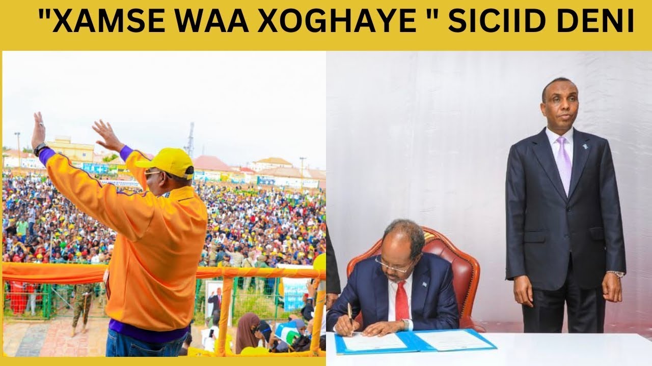 RW Xamse oo weerar ku qaaday Siciid Deni sheegayna inuusan Axmed Madobe aqoonsanayn 