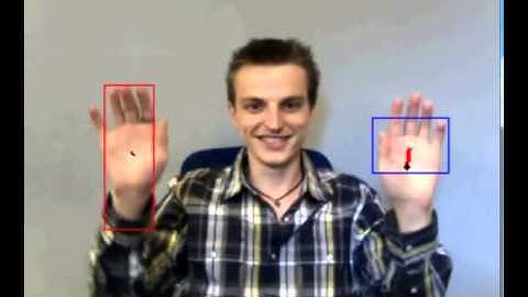 Realtime handtracking and size estimation
