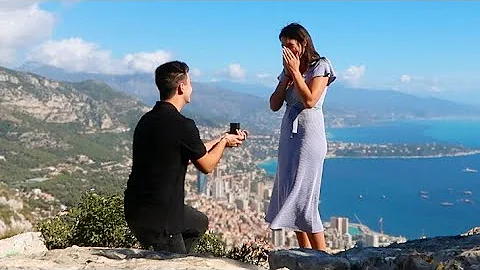 The Most Romantic Proposal EVER | Sam and Monica