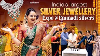 India's Largest Silver Jewellery Expo @ Emmadi Silvers || Its Himaja || Himaja Vlogs || Strikers