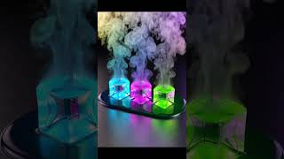 Neon Ice ➡️ Glowing Steam! 🧊🔥 Mind-Blowing AI Loop! #Shorts
